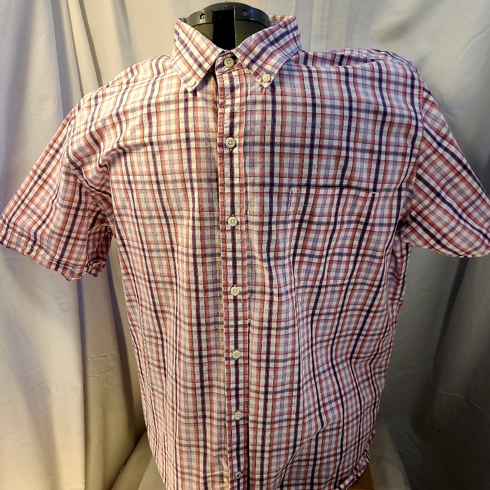Izod Saltwater Relaxed Classics Mens Button Up